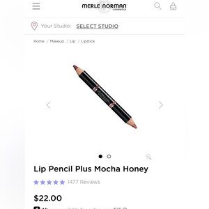 Merle Norman Lip Pencil Plus - Mocha Honey